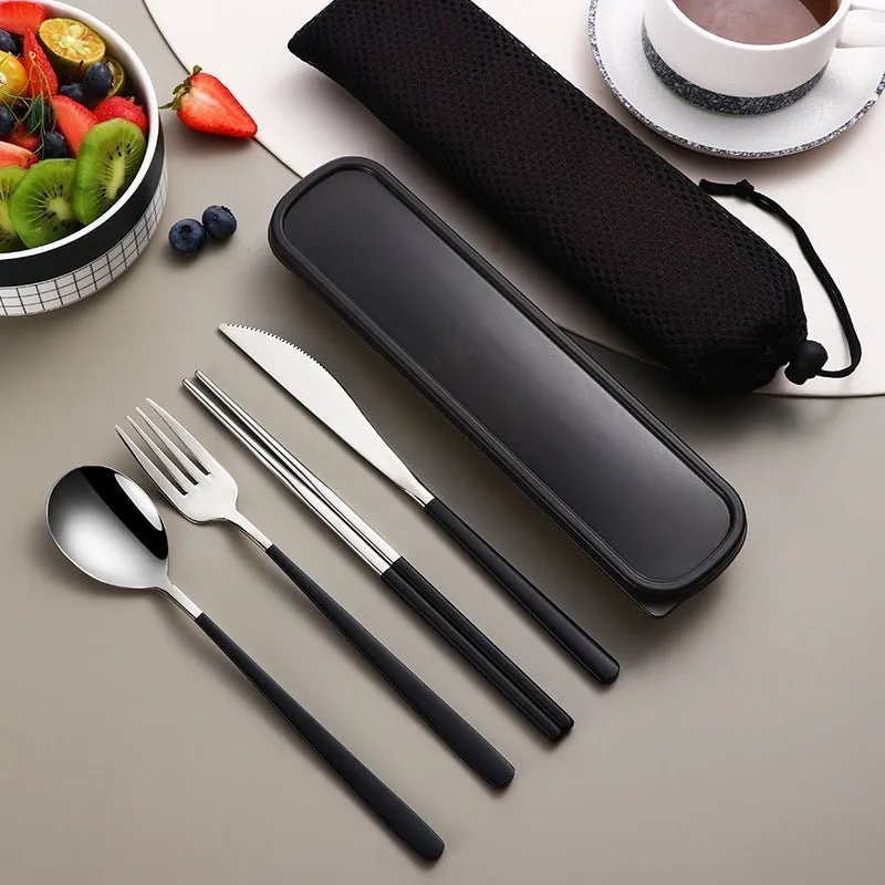 Portable Cutlery Sets with Case