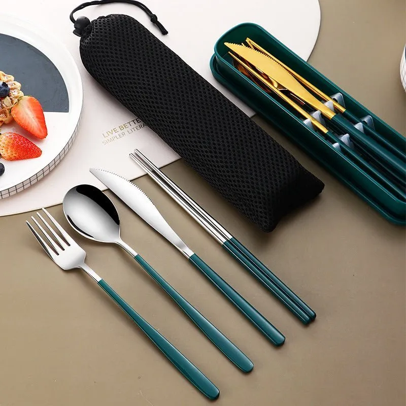 Portable Cutlery Sets with Case