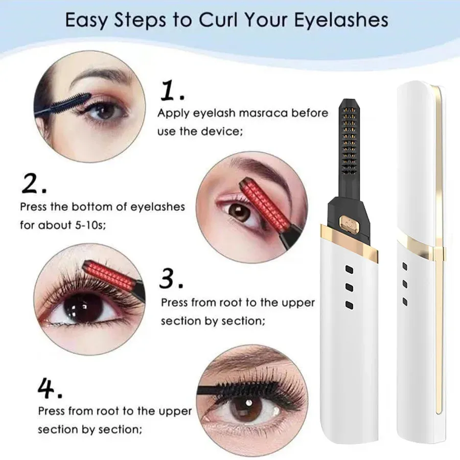 Portable Electric Eyelash Curler