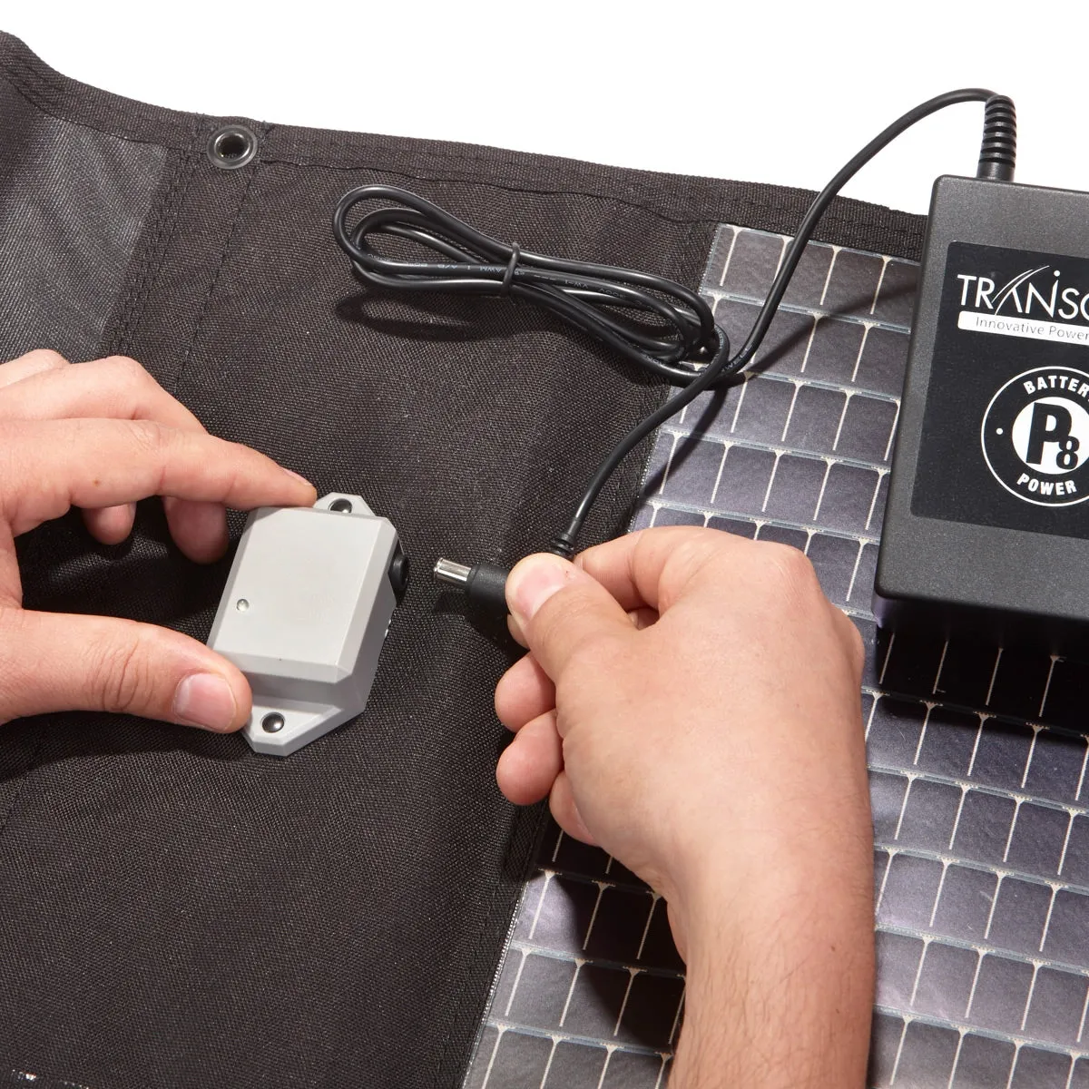 Portable Solar Charger for Transcend 2, 3 & Micro Batteries