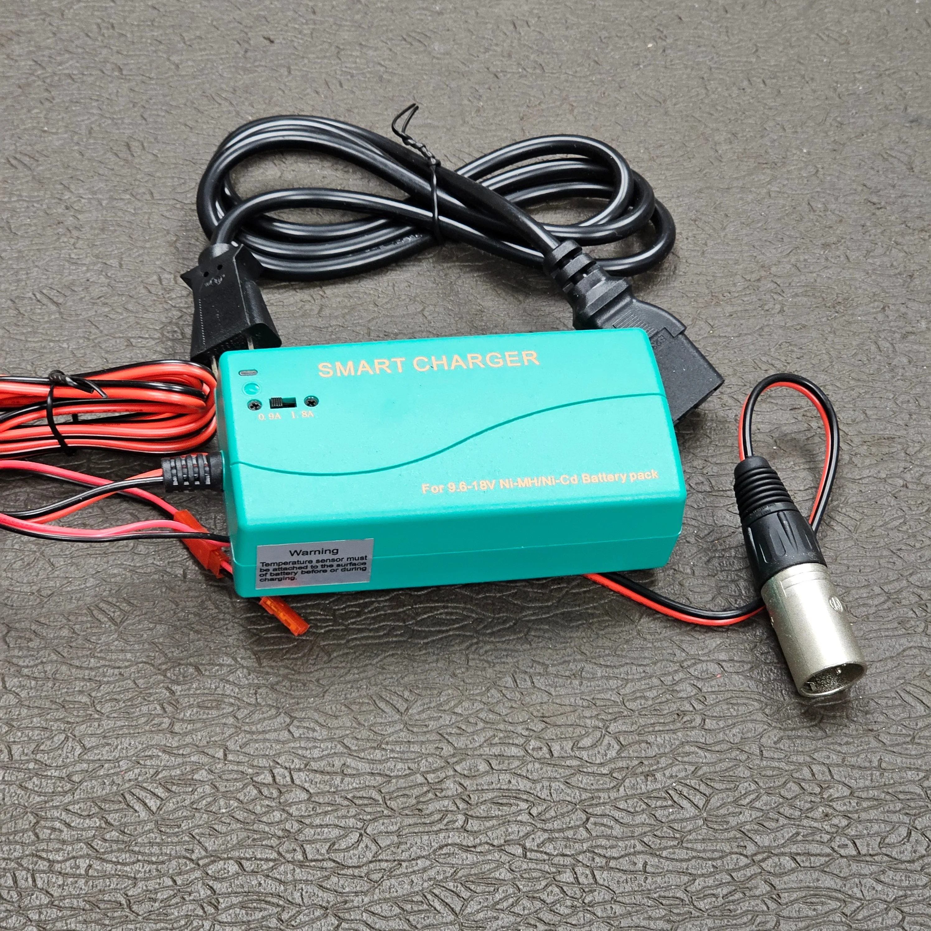 Powerizer Smart Charger for 9.6-18V NiMh/NiCad Batteries