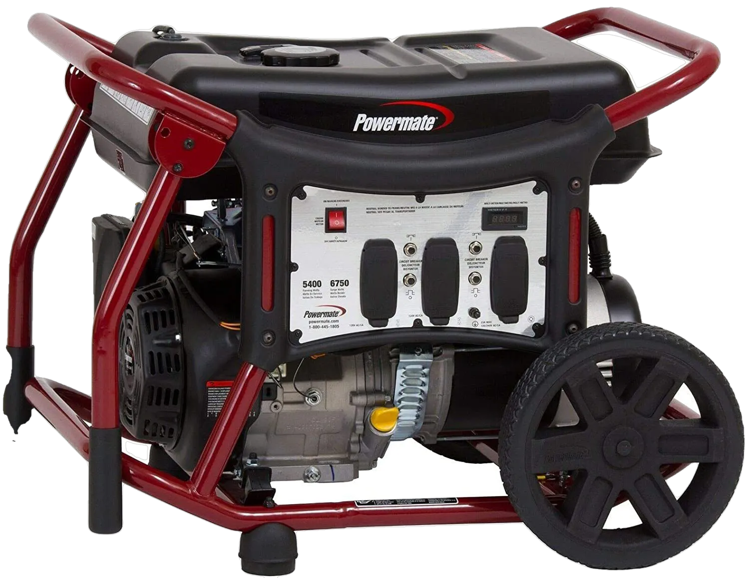 Powermate WX5400 5400W/6750W Gas Portable Generator New