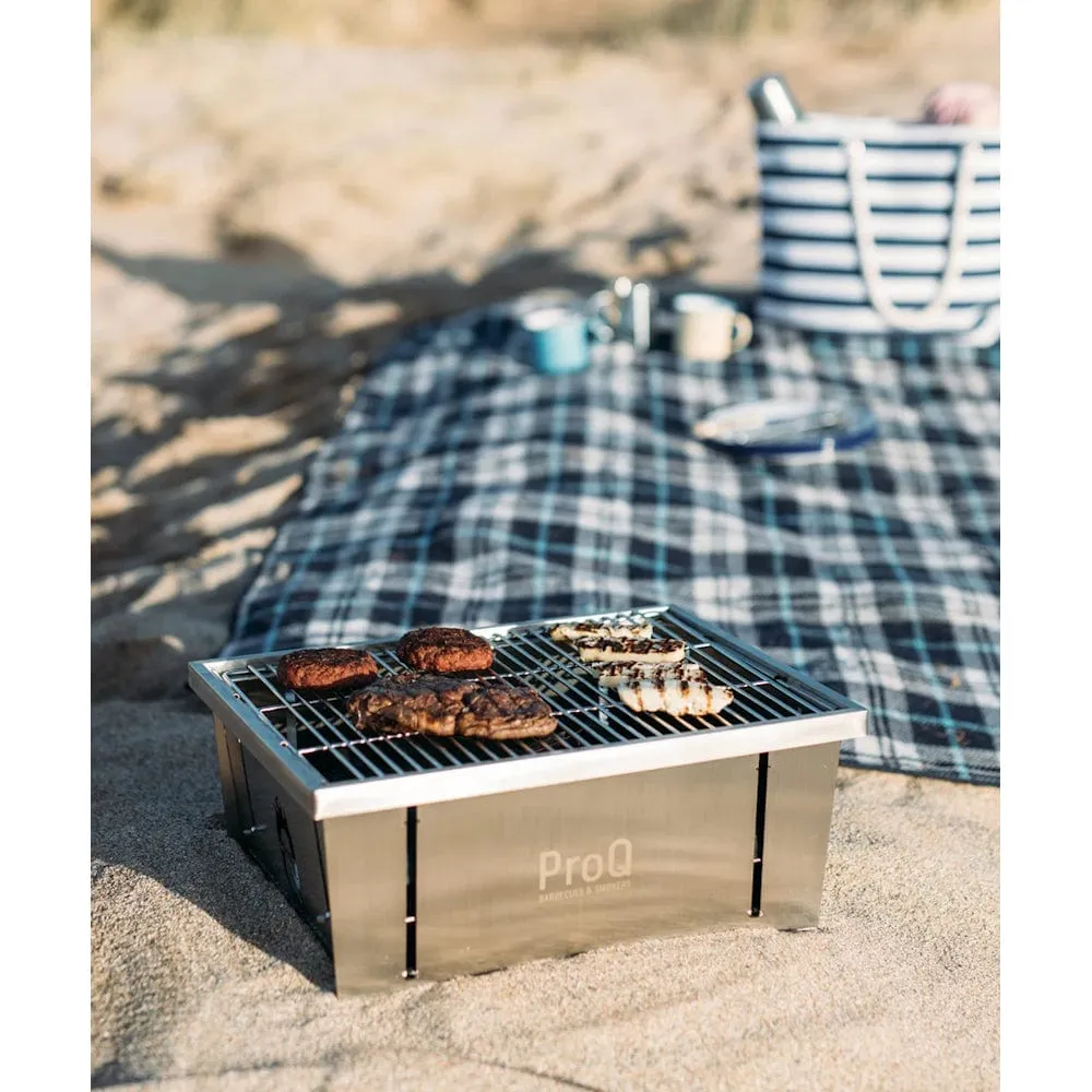 ProQ Flatdog | Fold-Flat Portable Charcoal BBQ