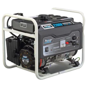 Pulsar PG2200 2200W/1600W Portable Gas Generator New