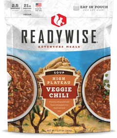 Readywise High Plateau Veggie Chili Soup (Vegan)