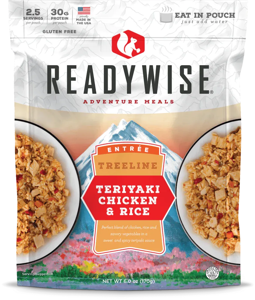 Readywise Treeline Teriyaki Chicken & Rice