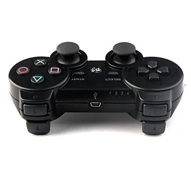 Rechargeable USB Wireless Controller for Playstation 3/PS3 (Black)