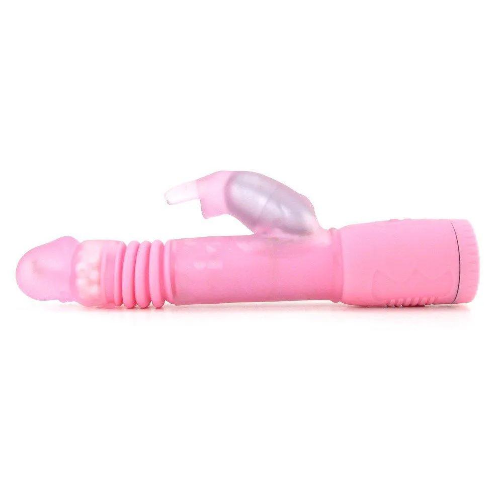 Remote Control Thrusting Rabbit Pearl Vibrator