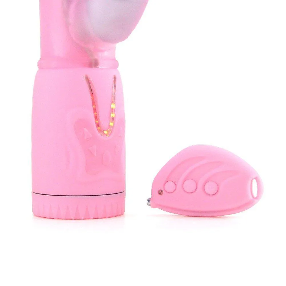 Remote Control Thrusting Rabbit Pearl Vibrator