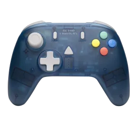 Retro Fighters' StrikerDC: Sleek Blue Wireless Controller for Dreamcast