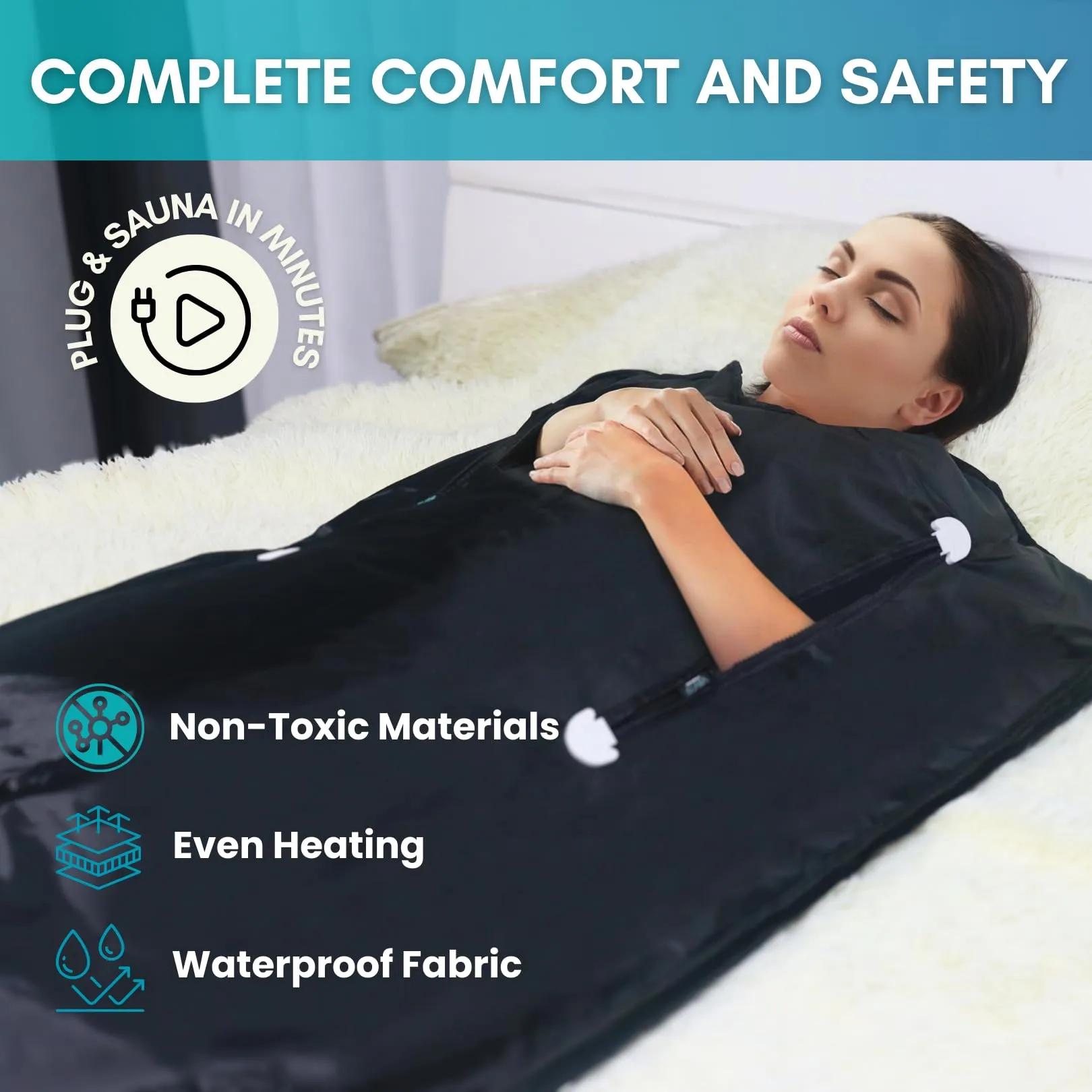 REVIIV Infrared Sauna Blanket Portable Detox and Wellness Solution