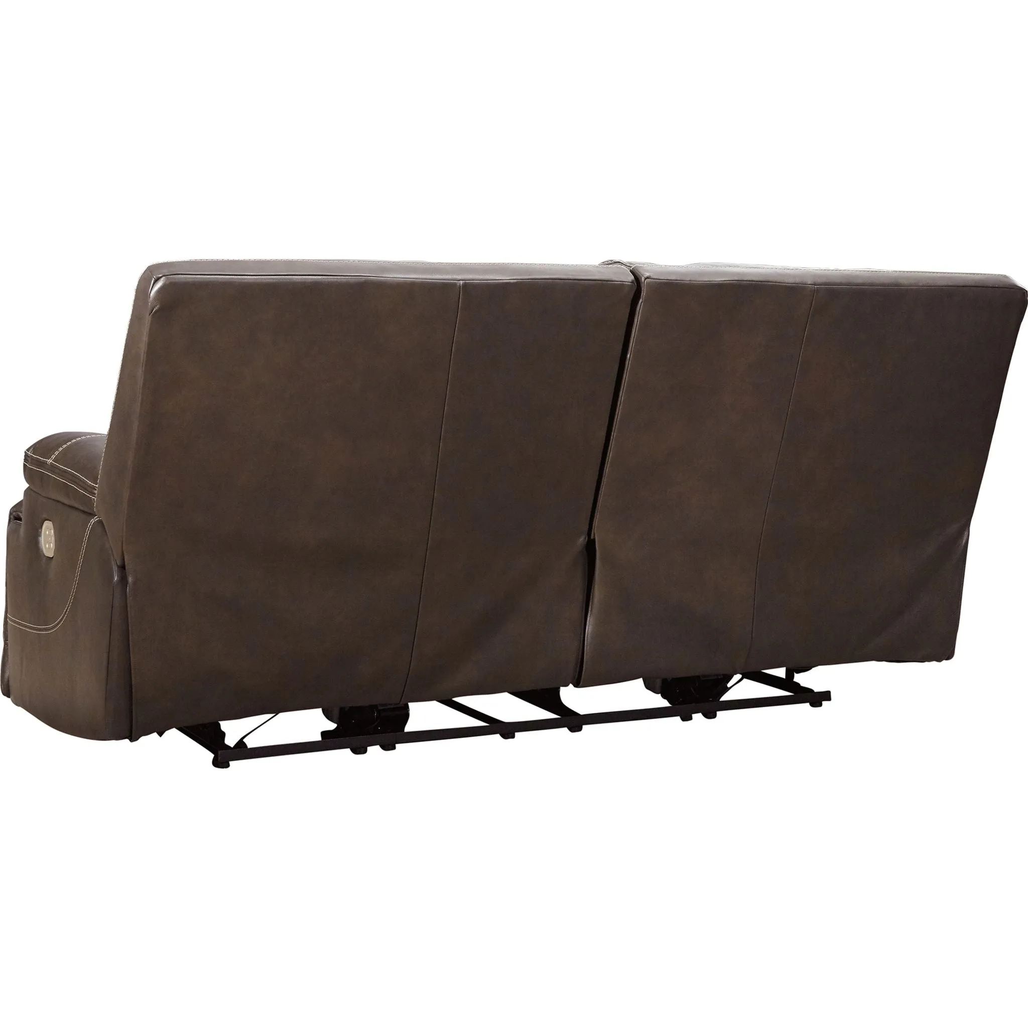 Ricmen Power Reclining Sofa w/ Power Headrest - Walnut