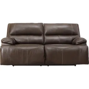 Ricmen Power Reclining Sofa w/ Power Headrest - Walnut