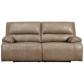 Ricmen Power Reclining Sofa With Power Headrest - Putty