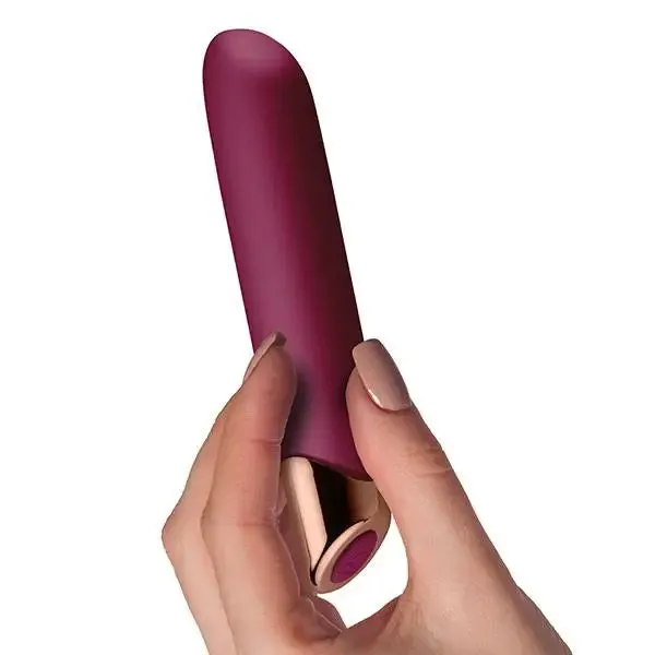 Rocks off Silicone Purple Rechargeable Bullet Vibrator