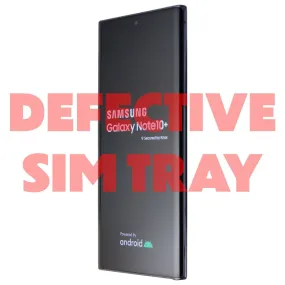 Samsung Galaxy Note10  (6.8-in) SM-N975U (Wi-Fi Only) - 256GB / Black - BAD SIM