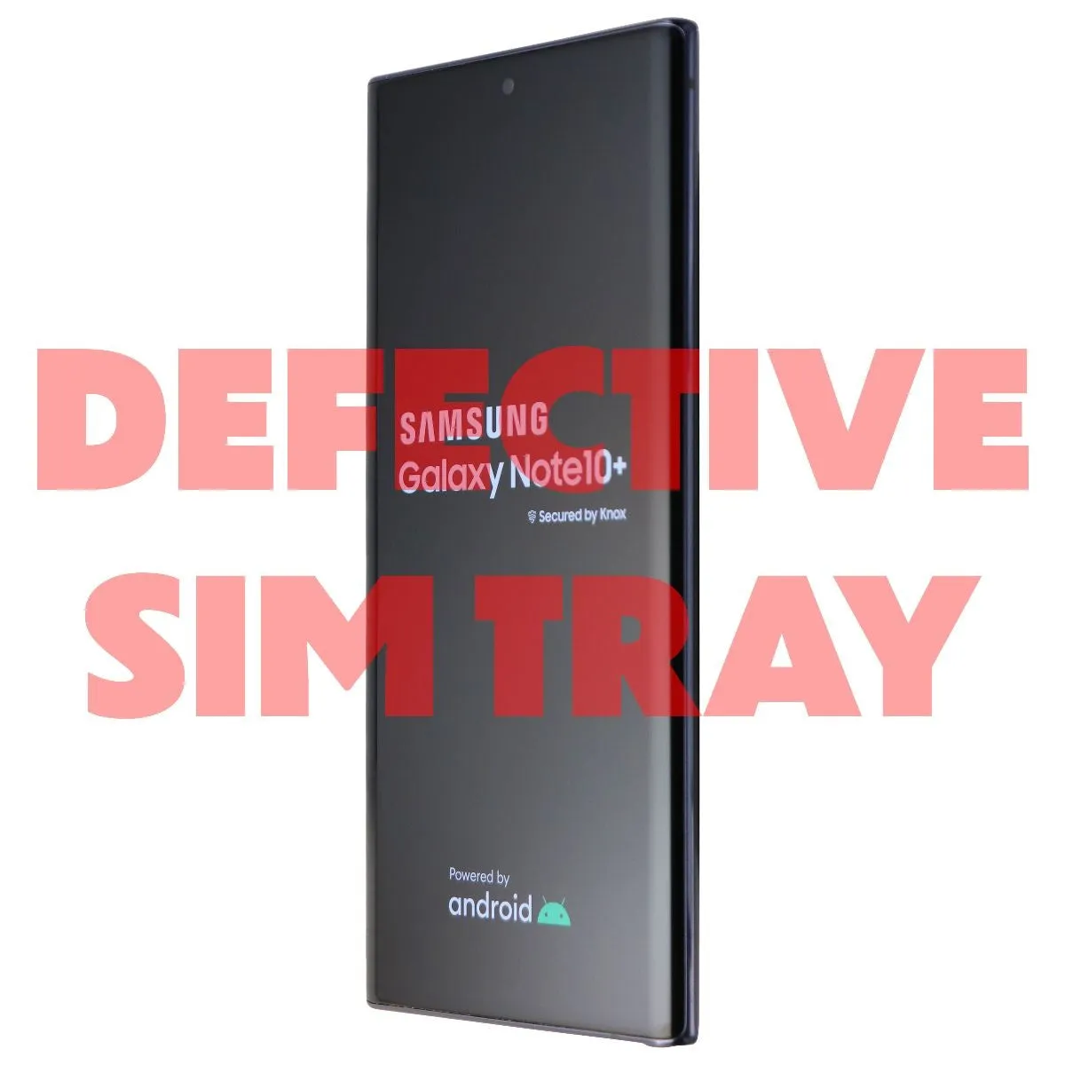 Samsung Galaxy Note10  (6.8-in) SM-N975U (Wi-Fi Only) - 256GB / Black - BAD SIM