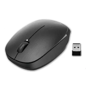 Sansai Ergonomic Wireless Optical Mouse 2.4GHz (Black)