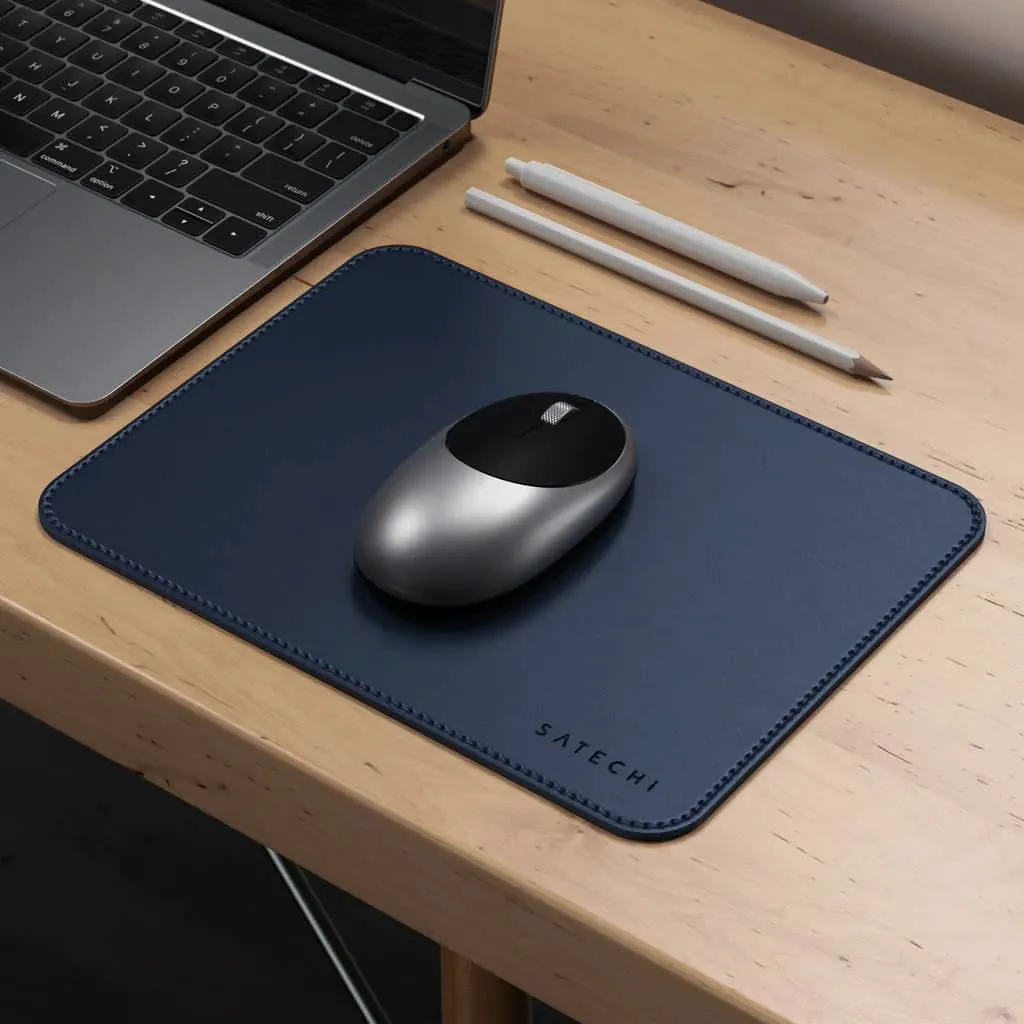 Satechi Eco Leather Mouse Pad (Blue)