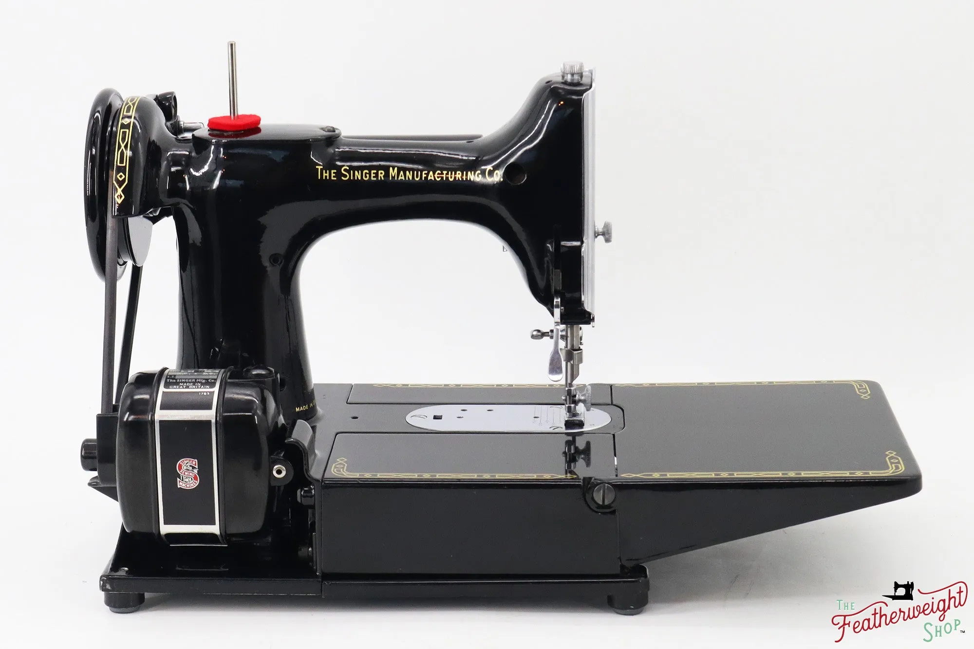 Singer Featherweight 222K Sewing Machine - EJ22375*, 1953 - 519th Produced!