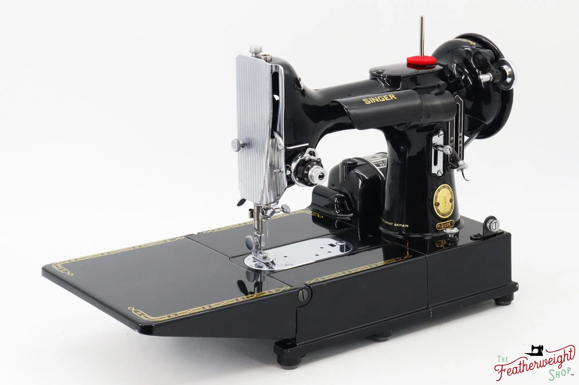 Singer Featherweight 222K Sewing Machine - EJ22375*, 1953 - 519th Produced!