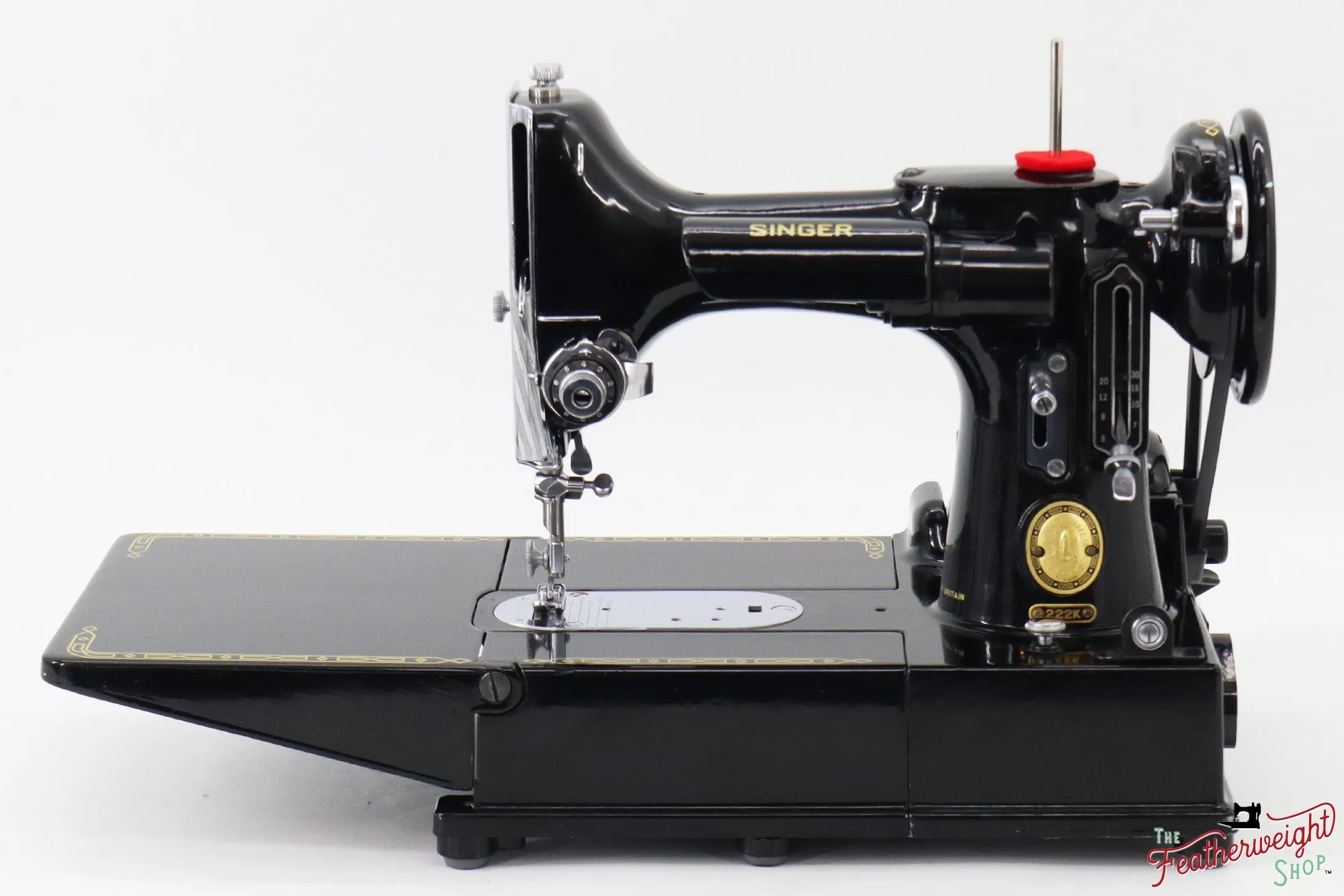 Singer Featherweight 222K Sewing Machine - EJ22375*, 1953 - 519th Produced!