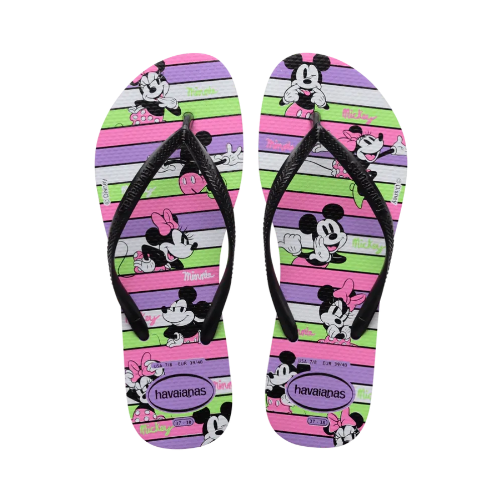 Slim Disney Flip Flops