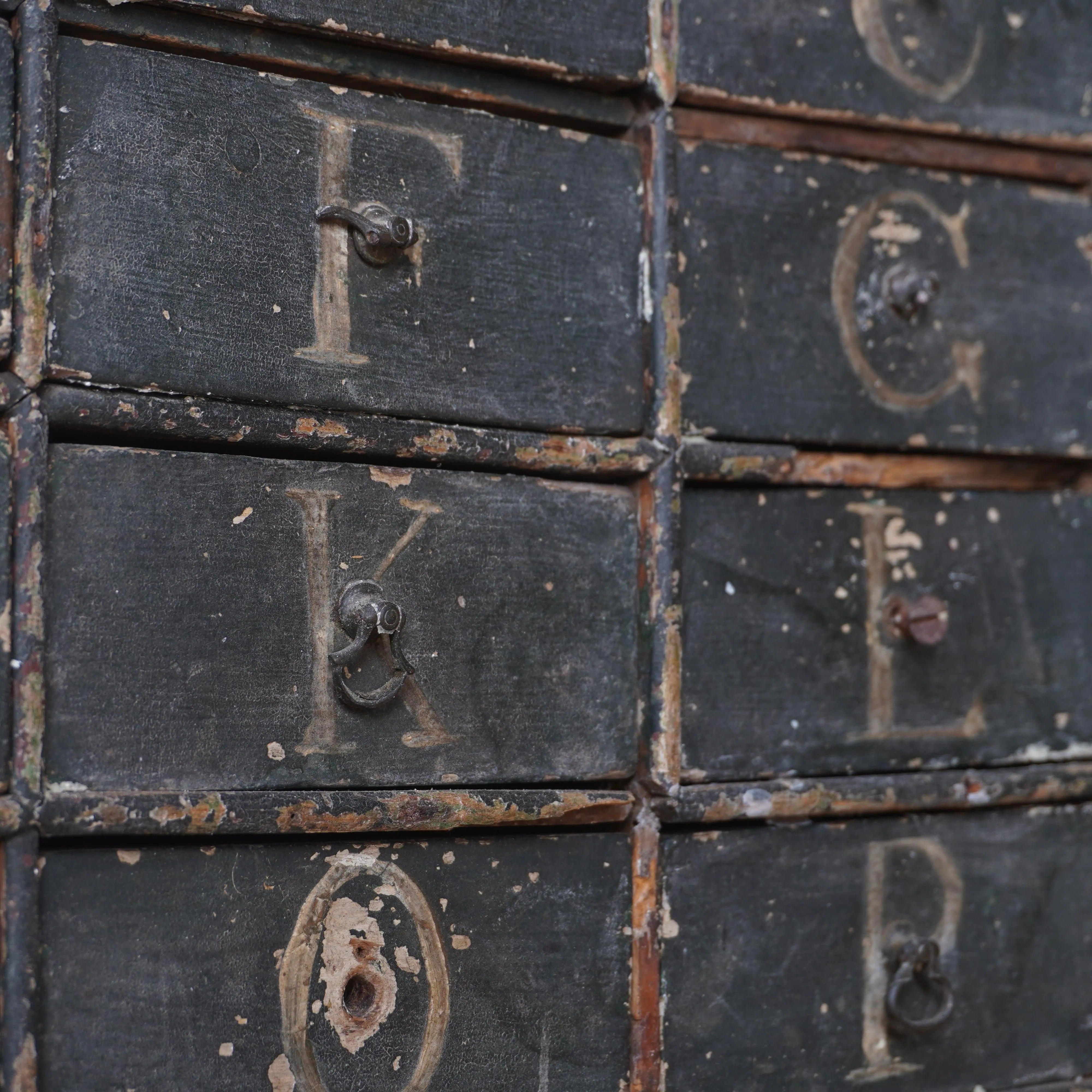 Small Bank of Drawers