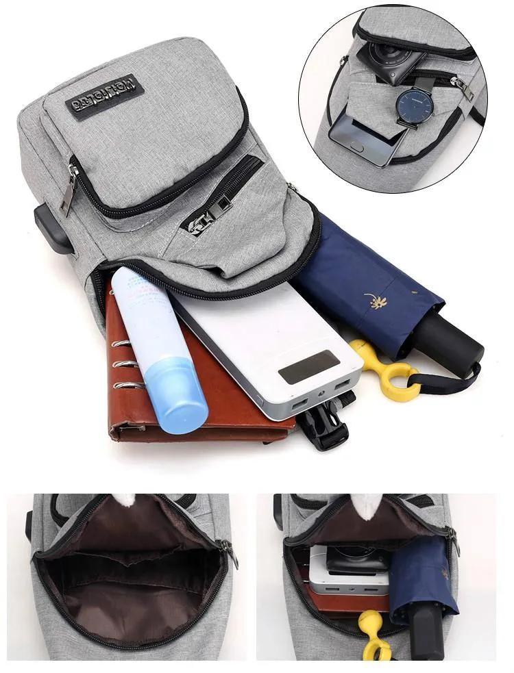 Smart Cotton Shoulder Bag