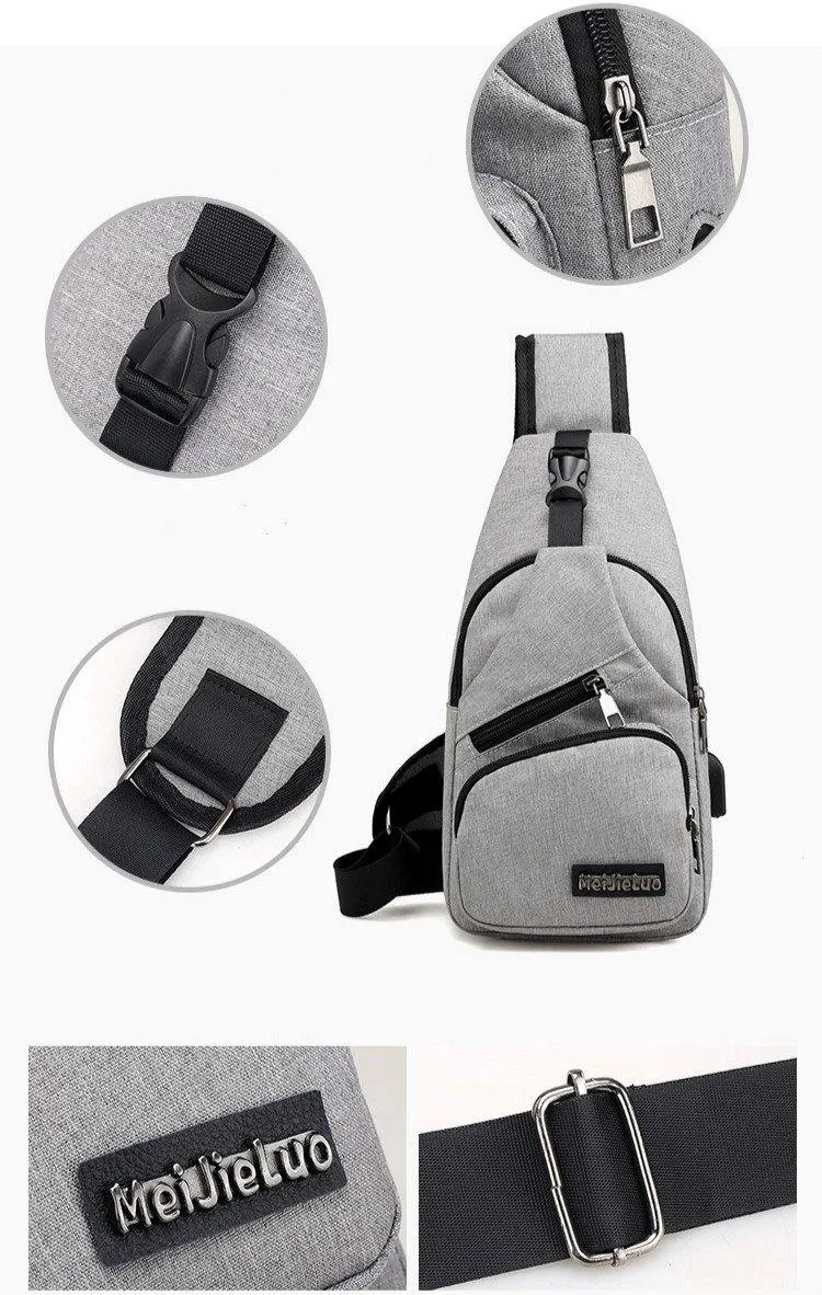 Smart Cotton Shoulder Bag