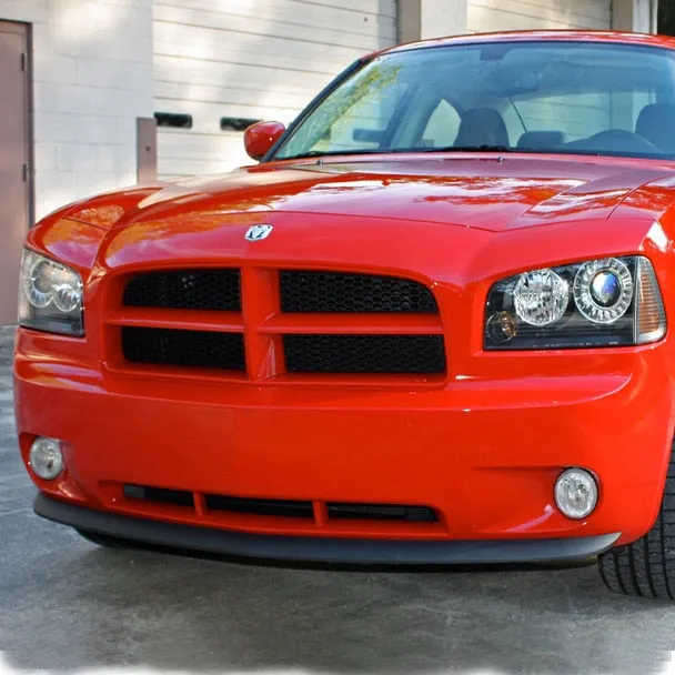 Spec-D Front Lip Spoiler Dodge Charger (2005-2010) Black