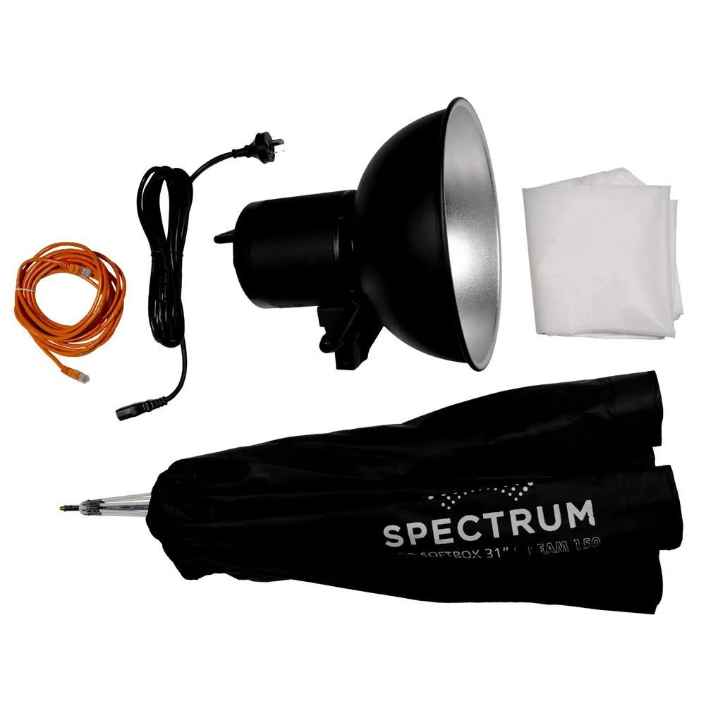 Spectrum-PRO DUO 'S-Beam 150' LED Softbox Advanced Fashion Lookbook Lighting Kit - Bundle