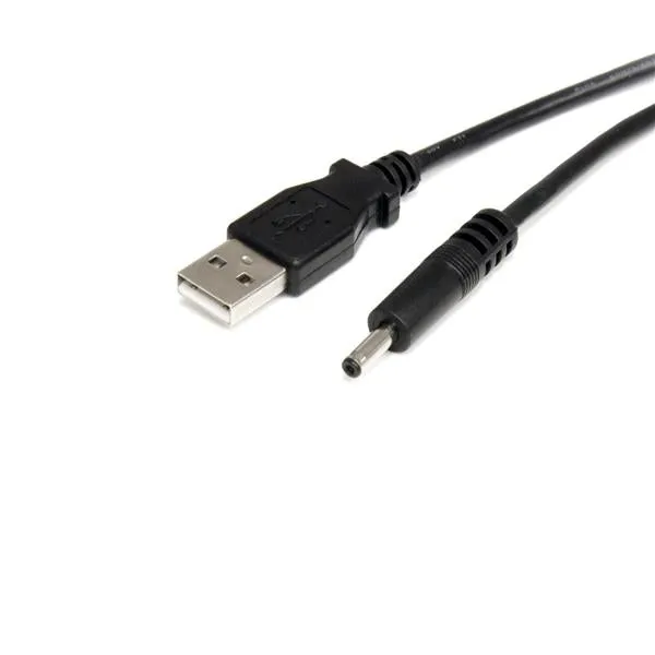 Startech.Com 3 Ft. (0.9 M) Usb To Type H Barrel 5V Dc Power Cable - Usb To 3.4Mm Power Cable - 5V Dc Type H - Black - Bl