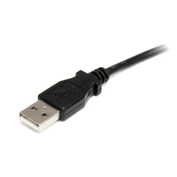 Startech.Com 3 Ft. (0.9 M) Usb To Type H Barrel 5V Dc Power Cable - Usb To 3.4Mm Power Cable - 5V Dc Type H - Black - Bl