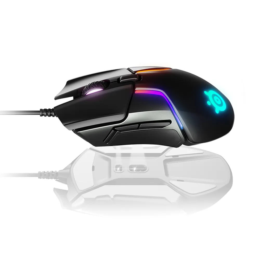 SteelSeries Rival 600 Wired Precision Esports Mouse with Dual Sensor Lift Detection | TrueMove 3  Optical Sensor