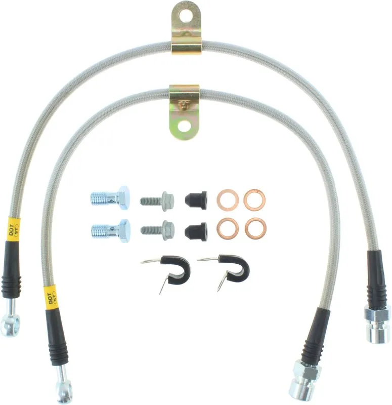 StopTech Stainless Brake Lines Dodge Charger SRT8 (06-07) Front Set - 950.63013