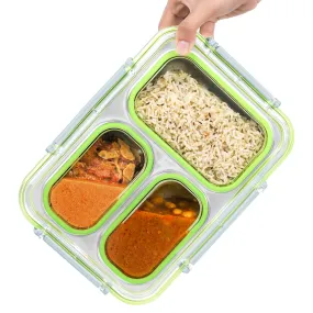 Stylish 3 Compartment Bento Lunch Box