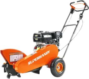 Super Handy GUO110 Stump Grinder Gas 9 HP Alphaworks Engine with 12" Blade and 6 Carbide Teeth Direct Drive New