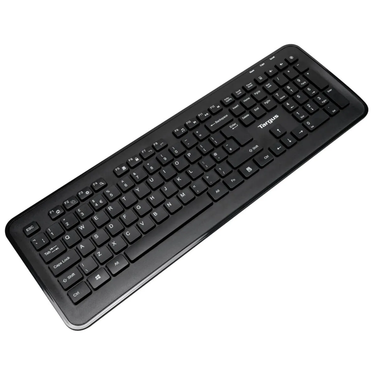 Targus® Full-size Wireless Keyboard and Mouse Combo - Black (Nordic)