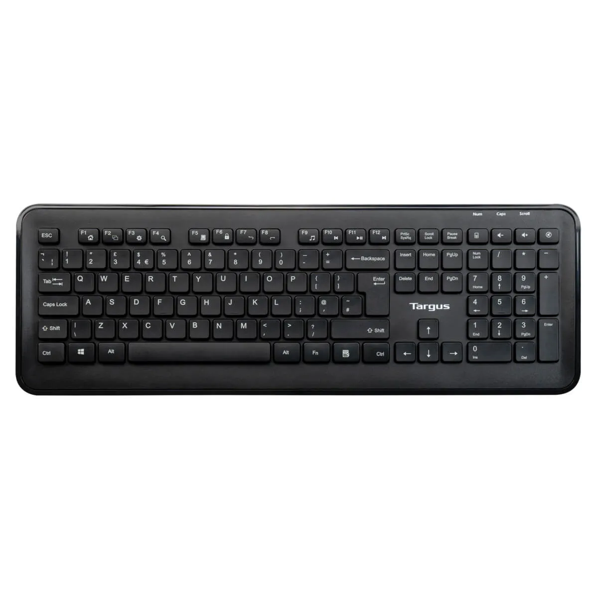 Targus® Full-size Wireless Keyboard and Mouse Combo - Black (Nordic)