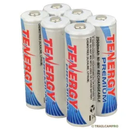 Tenergy AA 6 Pack