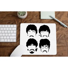 The Beatles Mousepad - The Rock N' Roll Quartet