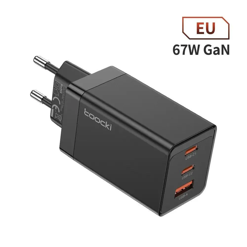 Toocki GaN USB C Fast Charger: Efficient Charging for Phones & Laptops