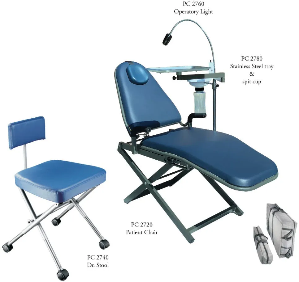 TPC PC 2700 Portable Dental Chair Package