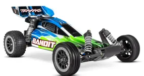 Traxxas 24054-8 Bandit 1/10 RTR 2WD Electric Buggy w/XL-5 ESC, TQ 2.4GHz Radio, Battery & USB-C Charger