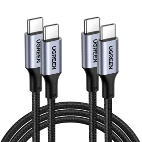 UGREEN 2 Pack USB C to USB C Charger Cable 100W Power Delivery