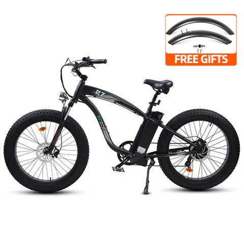 UL Certified-Ecotric 20inch white portable and folding fat bike model Dolphin