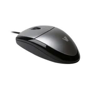 V7 Mouse Optical Blk/Sil Retail