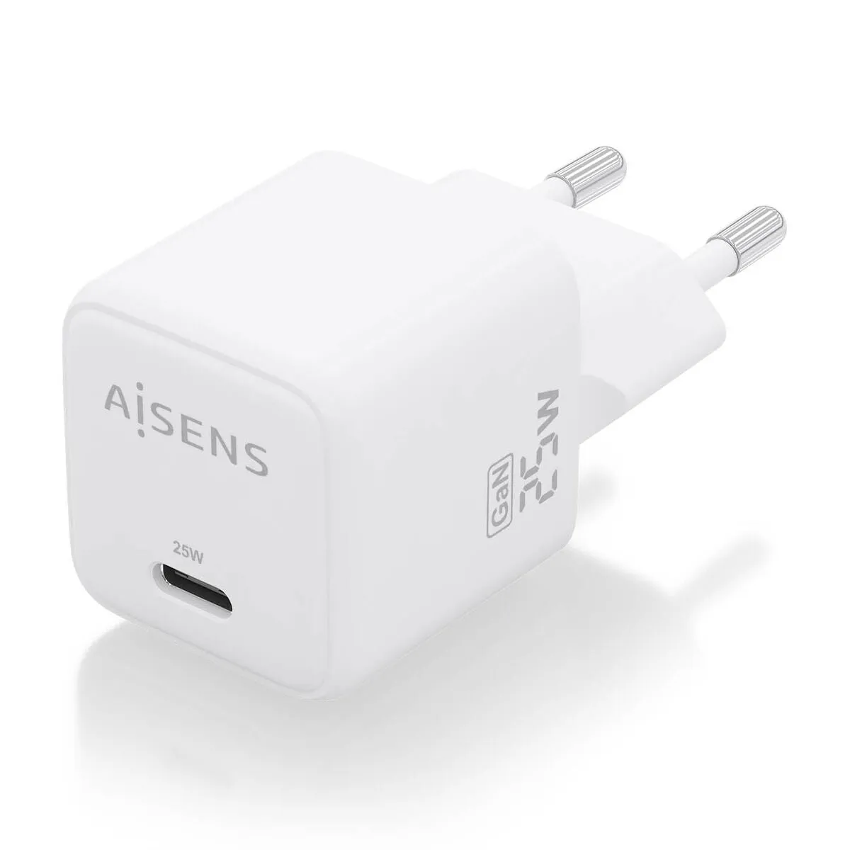 Wall Charger Aisens ASCH-25W1P012-W White 25 W (1 Unit)