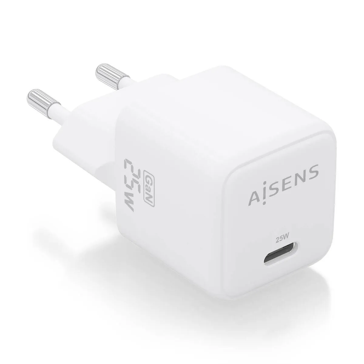 Wall Charger Aisens ASCH-25W1P012-W White 25 W (1 Unit)